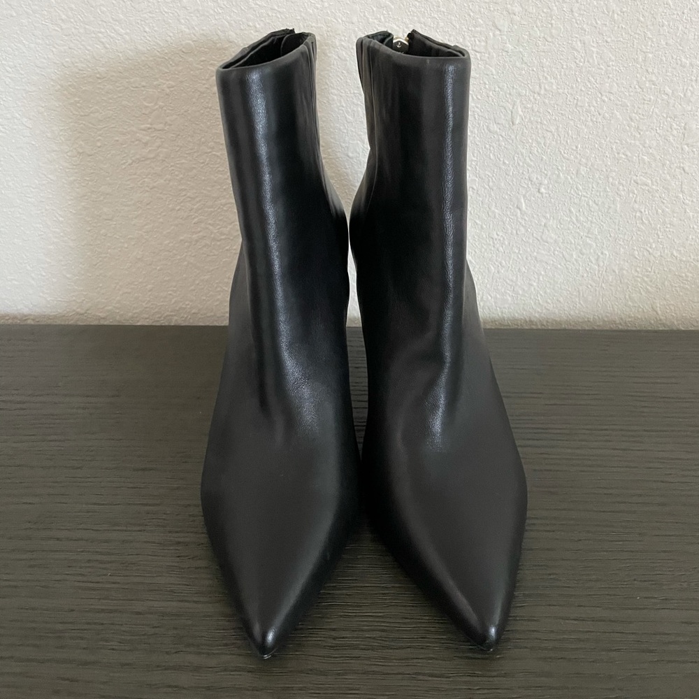 Black short booties